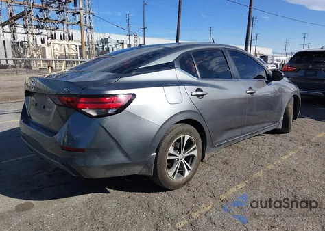 2022 Nissan Sentra Sv Xtronic Cvt from USA, damaged, VIN 3N1AB8CV4NY214980